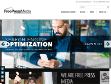 Tablet Screenshot of freepressmedia.com